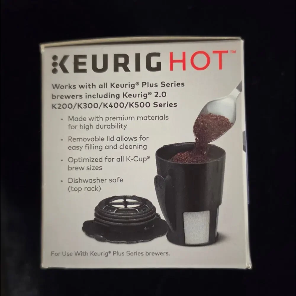 Keurig My K-Cup Reusable Coffee Filter Hot 2.0 Plus Series OEM NEW K- Cup Pod